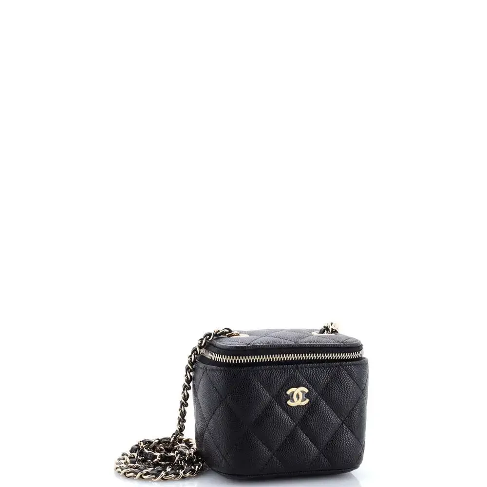 Chanel Classic Vanity Case With Chain #254551C42B